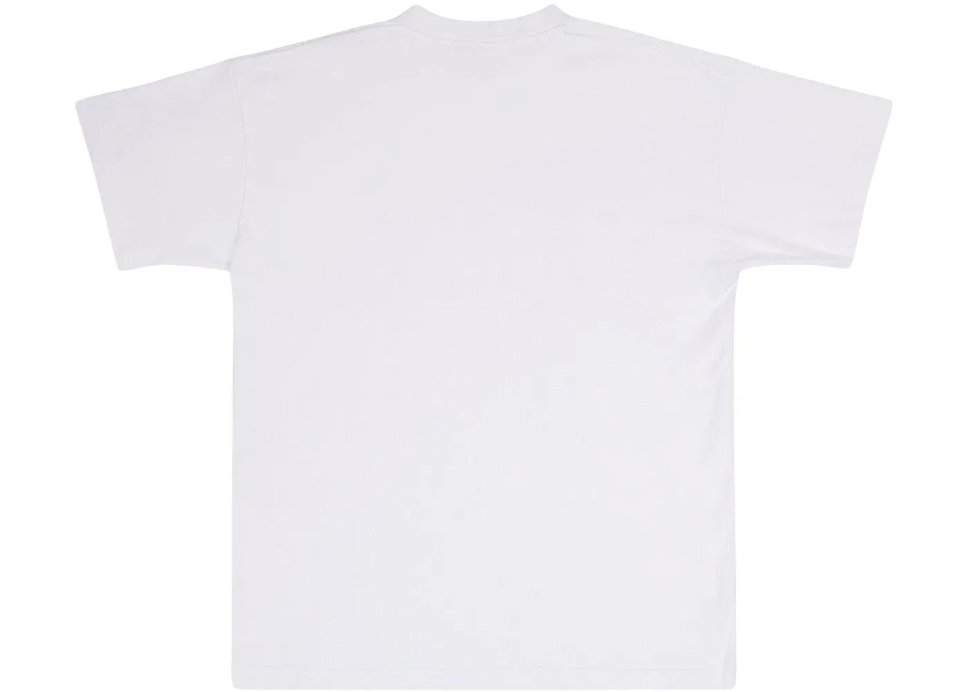 Женская футболка с принтом Slime Medium Fit Vintage Balenciaga, White/Pink — фото 2