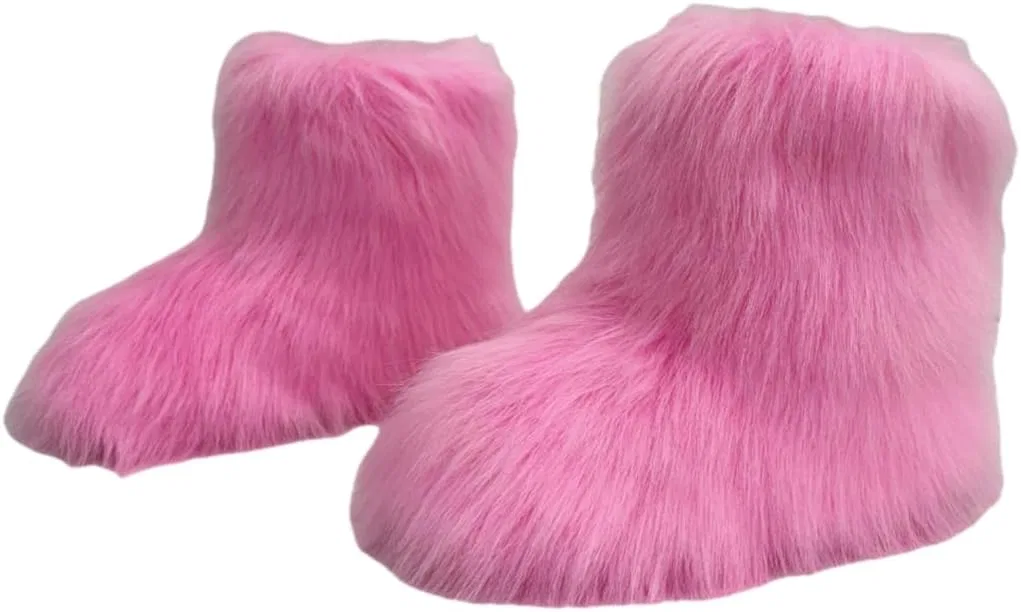 Детские зимние сапоги для девочек с мехом XinYiQu, Pink