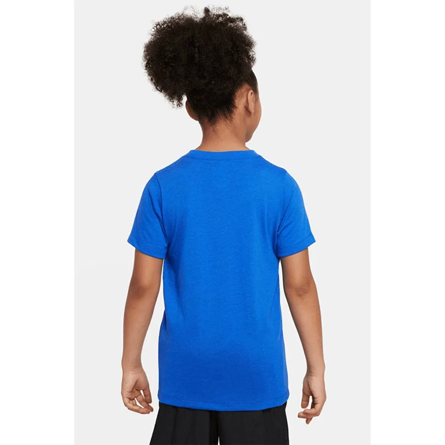 Детская футболка с коротким рукавом Dri-FIT Nike Park CW6941-463, Синий — фото 2