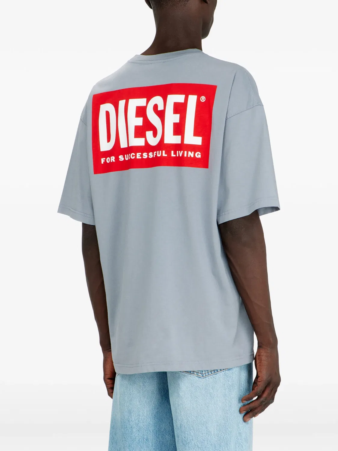 Diesel Футболка Bicotto Синий — фото 2
