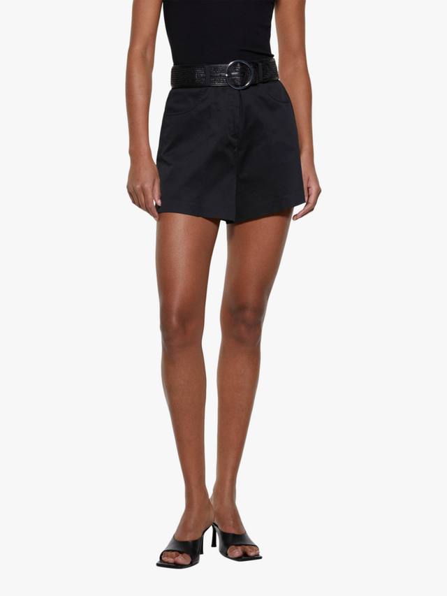 

Шорты с высокой талией и облегающим силуэтом SISLEY, Black