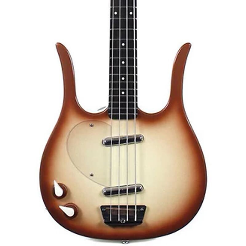 

Басс гитара Danelectro Longhorn Left-Handed Bass - Copperburst