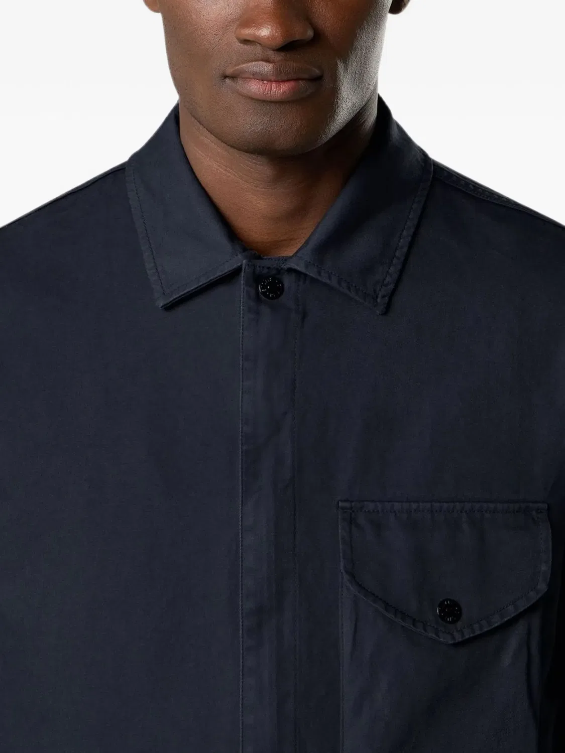 Stone Island Рубашечная куртка Compass синий — фото 2
