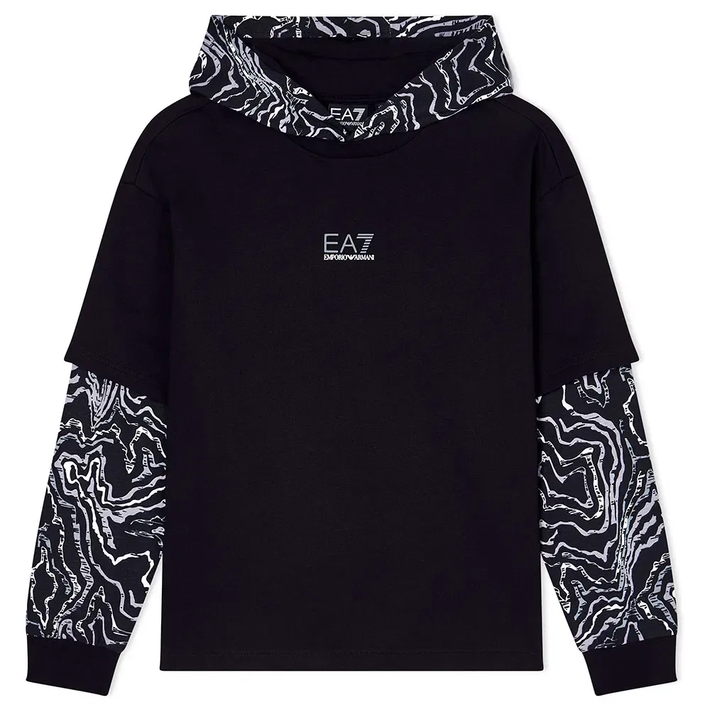 Свитшот EA7 EMPORIO ARMANI, черный