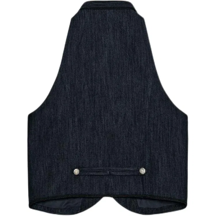 Женский топ-майка Indigo Moderate ZARA, Indigo — фото 3