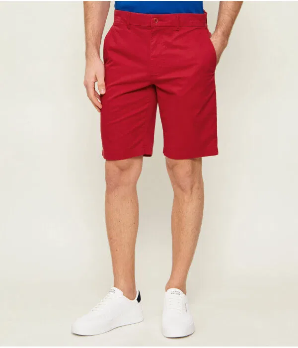 Мужские шорты чинос Slim Fit Denton Tommy Hilfiger, красный — фото 3