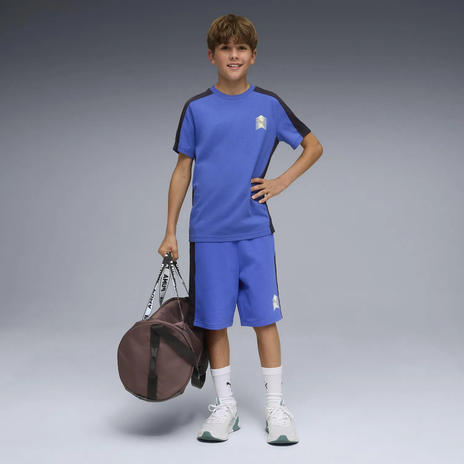 Детские шорты Active Sports Puma, Hellblau — фото 4
