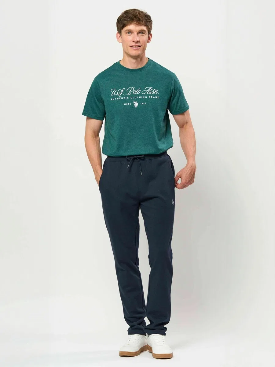 Брюки U.S. POLO ASSN. Regular Pants 'UMGeorge' сапфирового цвета — фото 2
