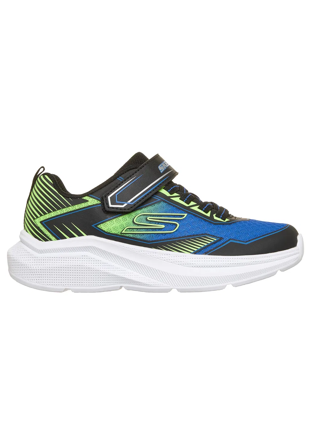 Детские спортивные кроссовки Grid-Drift Skechers, Schwarz Grun Weiß — фото 2