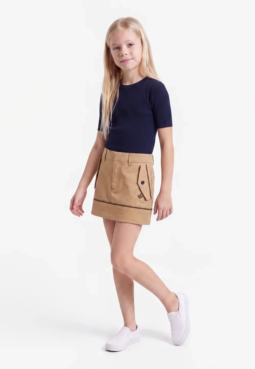 Мини-Юбка Dsquared2, Camel