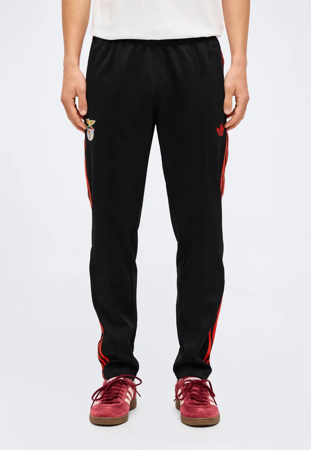 Спортивные штаны SL Benfica - клубная форма Adidas Originals, Black