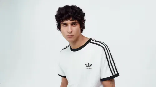 Мужские спортивные брюки на завязках Firebird Adidas Originals, темно-синий — фото 2