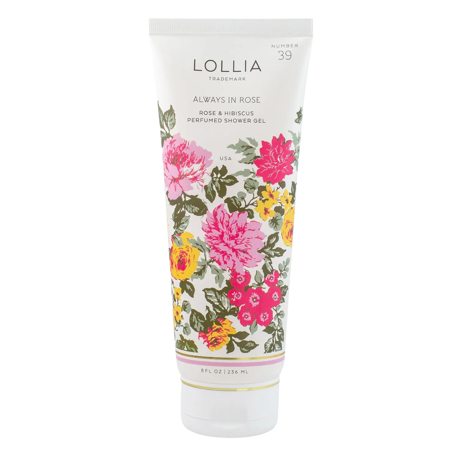 Гель для душа Always in Rose, LOLLIA, 226.8 мл