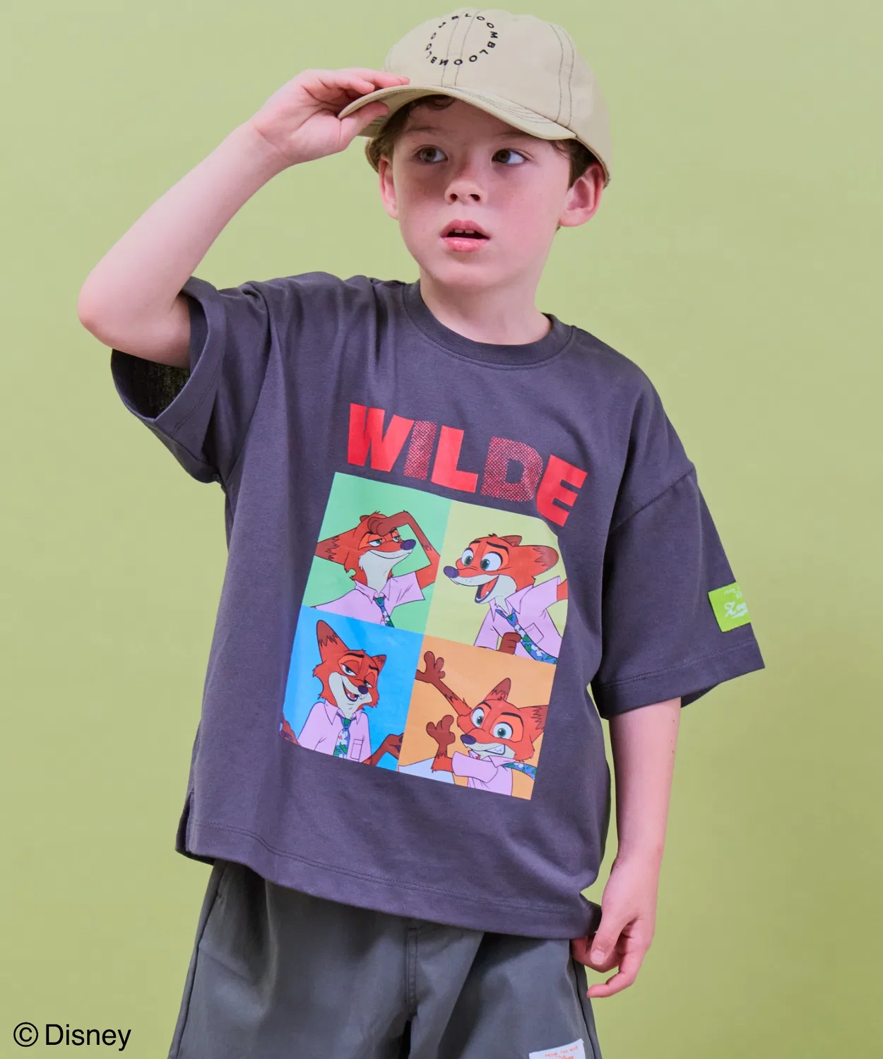 Детская футболка с принтом Zootopia 2, pairmanon, Charcoal Grey