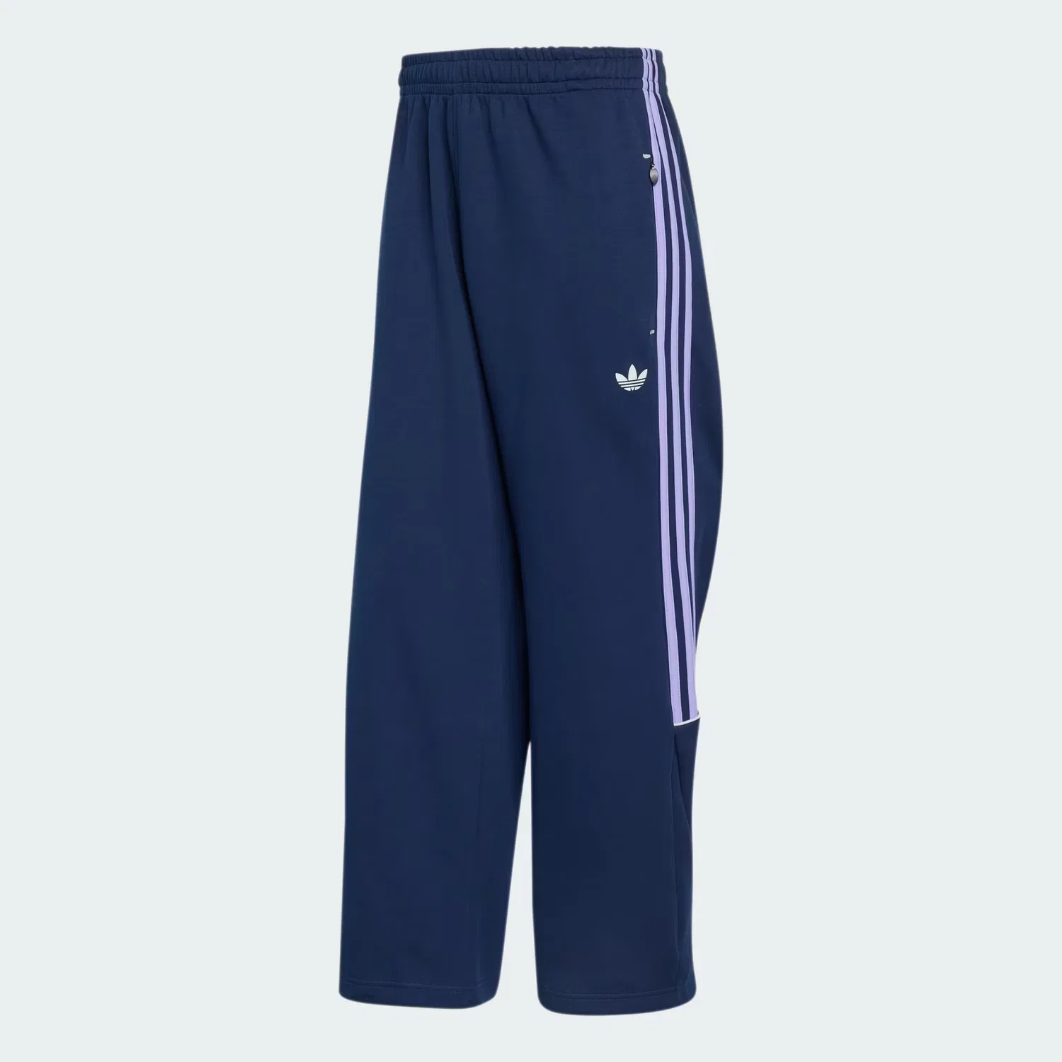 Мужские брюки свободного кроя Spacer Teamgeist 26 Cutline Open Hem Adidas Originals, темно-синий индиго — фото 4