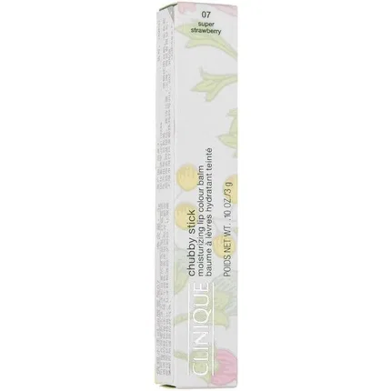 Бальзам для губ увлажняющий Clinique Chubby Stick Moisturising Lip Colour Balm 07 Super Strawberry