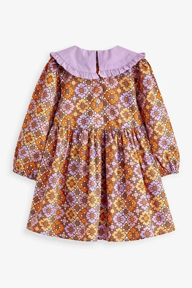 Детское платье для девочек хлопковое Kidsrainbow, Multicolor — фото 3