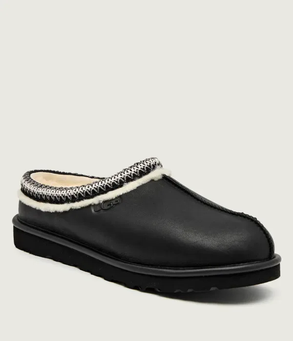 Кожаные сандалии-мюли M TASMAN Noir Ugg, черный