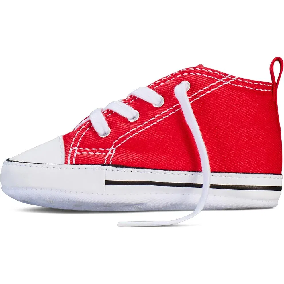 Кроссовки Chuck Taylor All Star Anti Kick Abrasion Resistant для малышей, мид-топ, красные Converse, Red