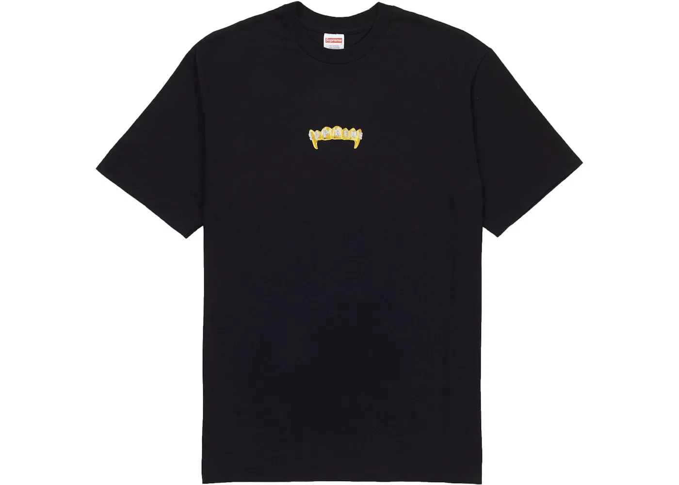 Мужская футболка с принтом Supreme Tee, Черный