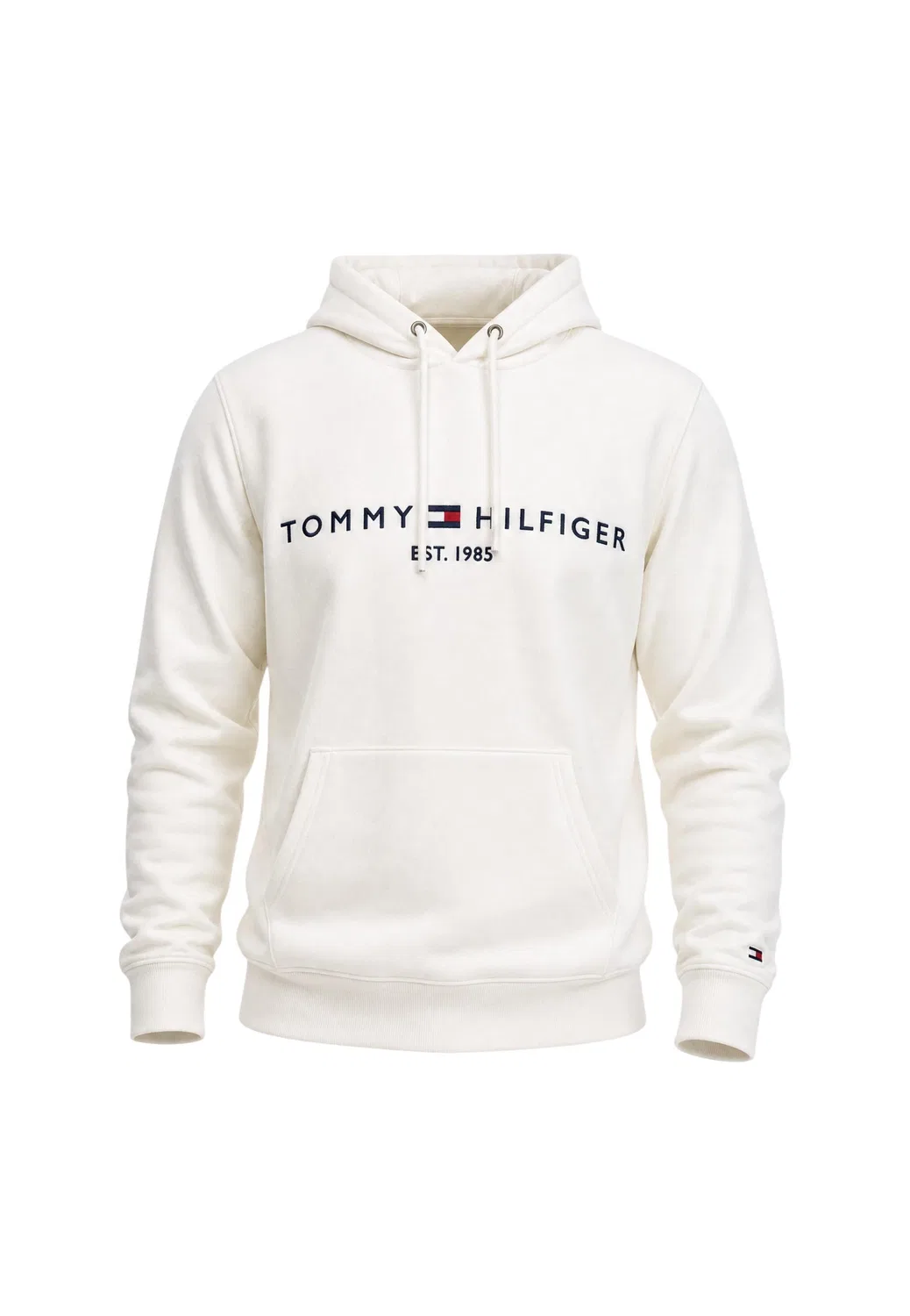 Мужской свитшот с капюшоном TOMMY LOGO Tommy Hilfiger, Beige — фото 2