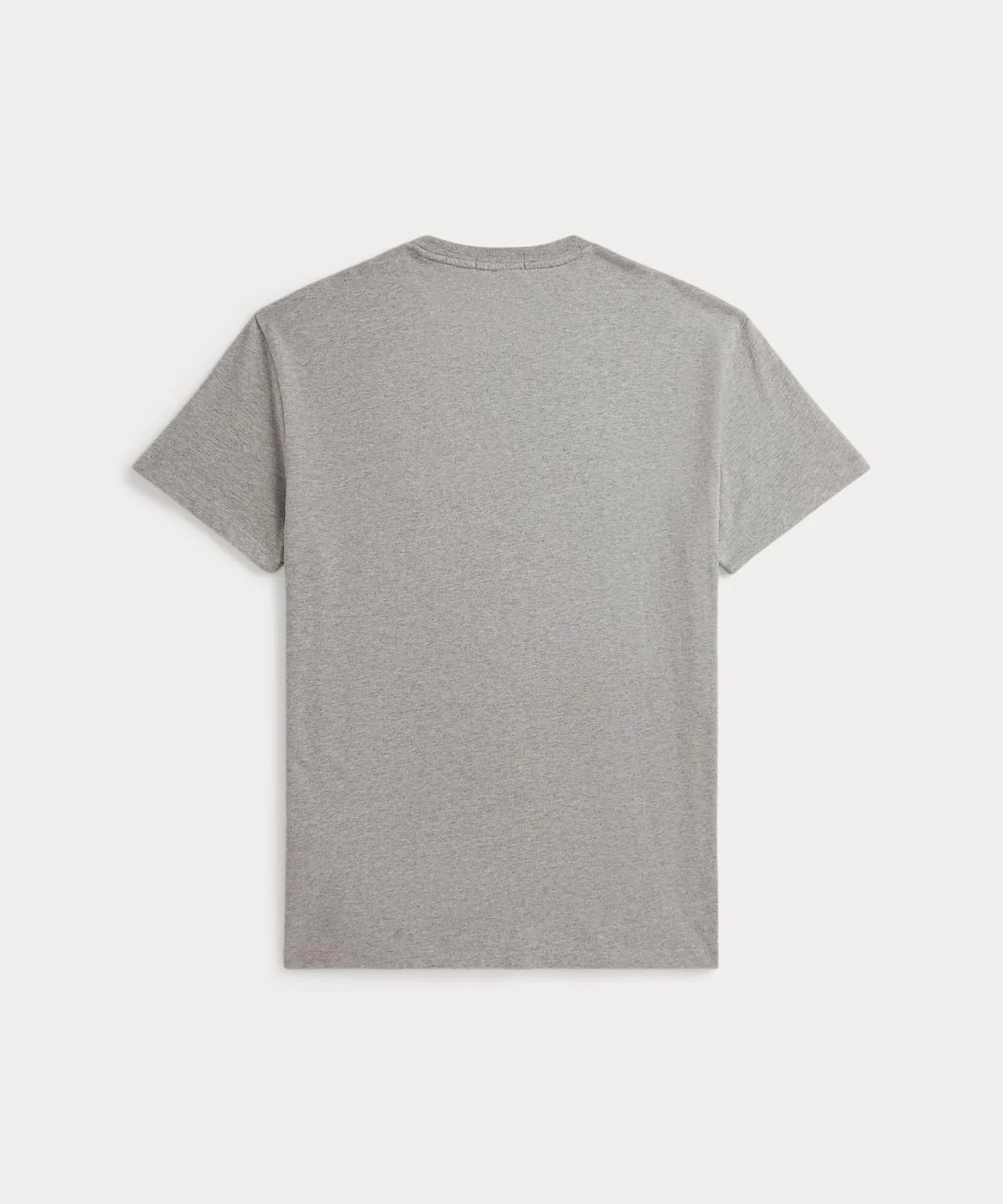 Мужская хлопковая футболка с коротким рукавом Classic Fit POLO RALPH LAUREN, Grey — фото 2