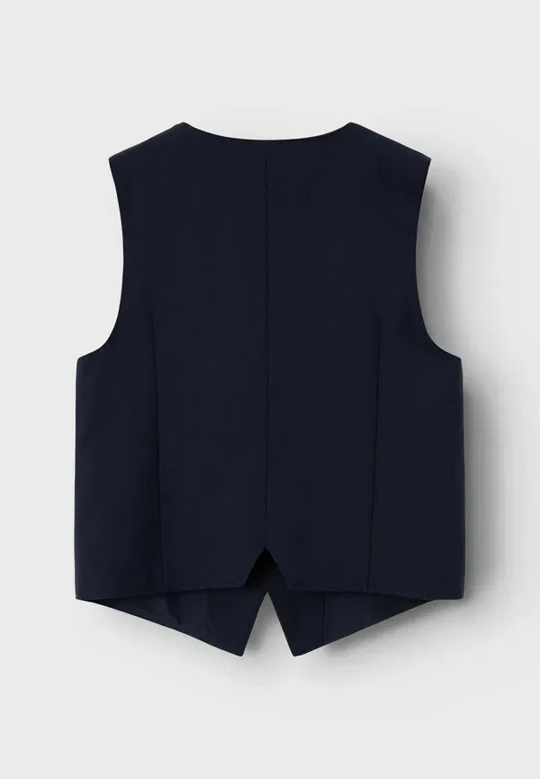 Жилет с V-образным вырезом Waist regular fit Name It, Dark Sapphire, темный сапфир — фото 2