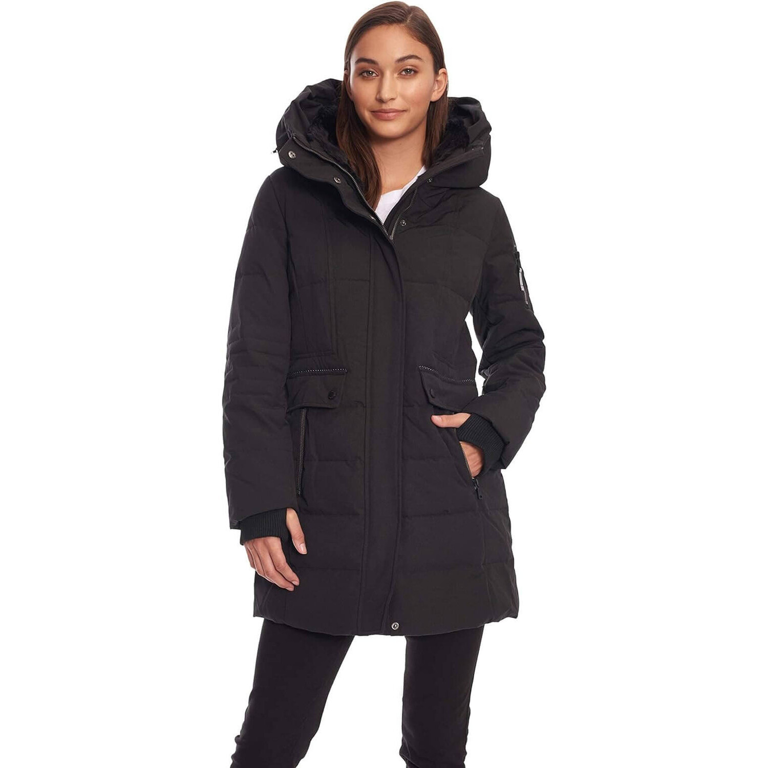 

Парка Alpine North Women’s Vegan Down Mid-Length, черный