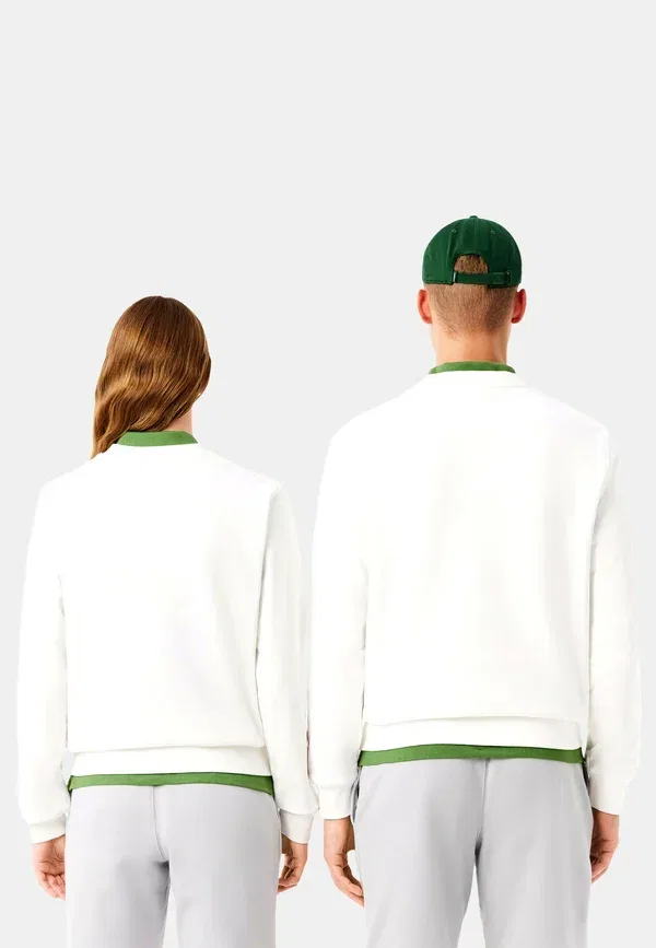 Толстовка Lacoste, классическая, белый — фото 3