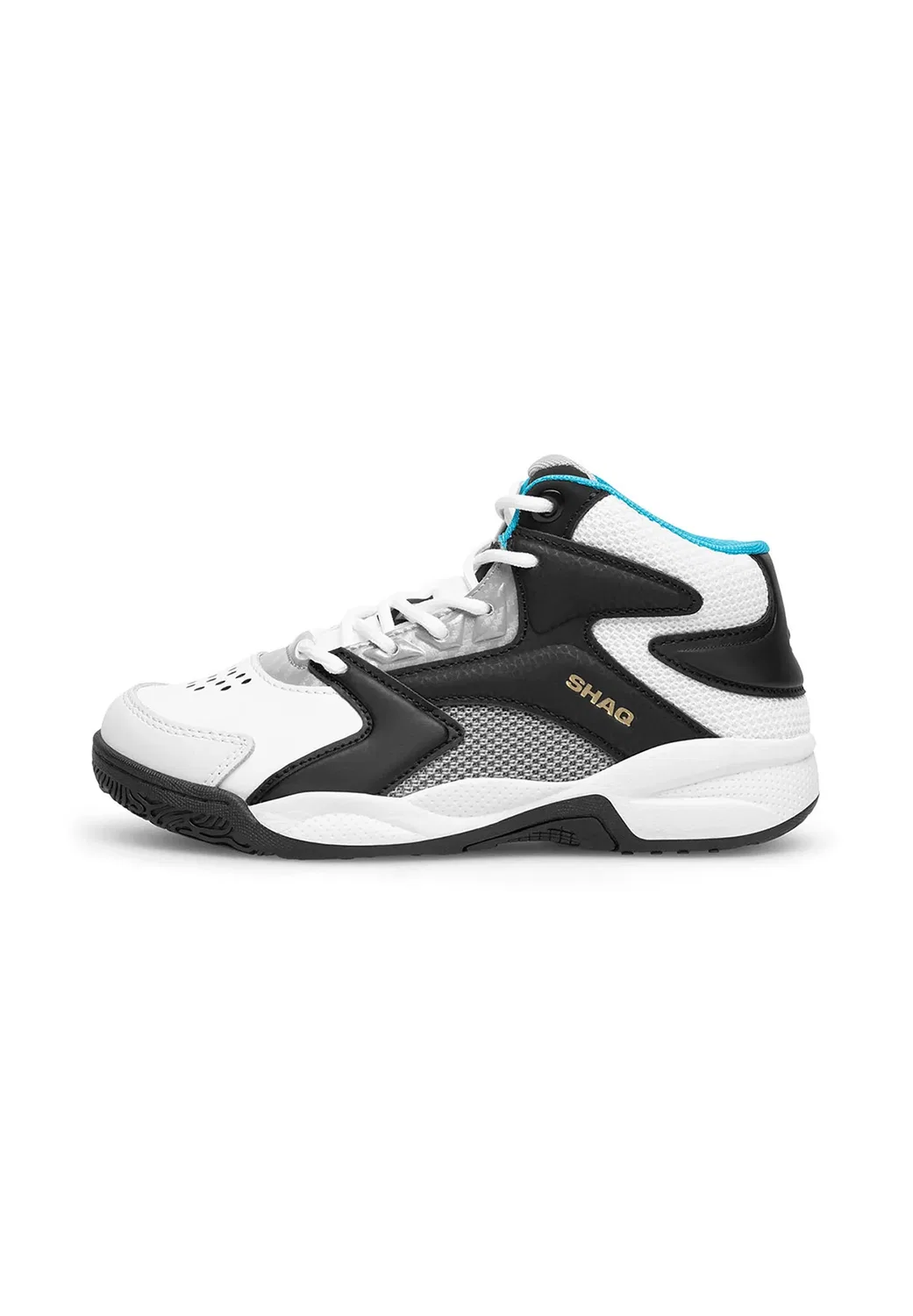 Детские кроссовки разноцветные motivate aq95002y-wb - кроссовки Shaq, White Black