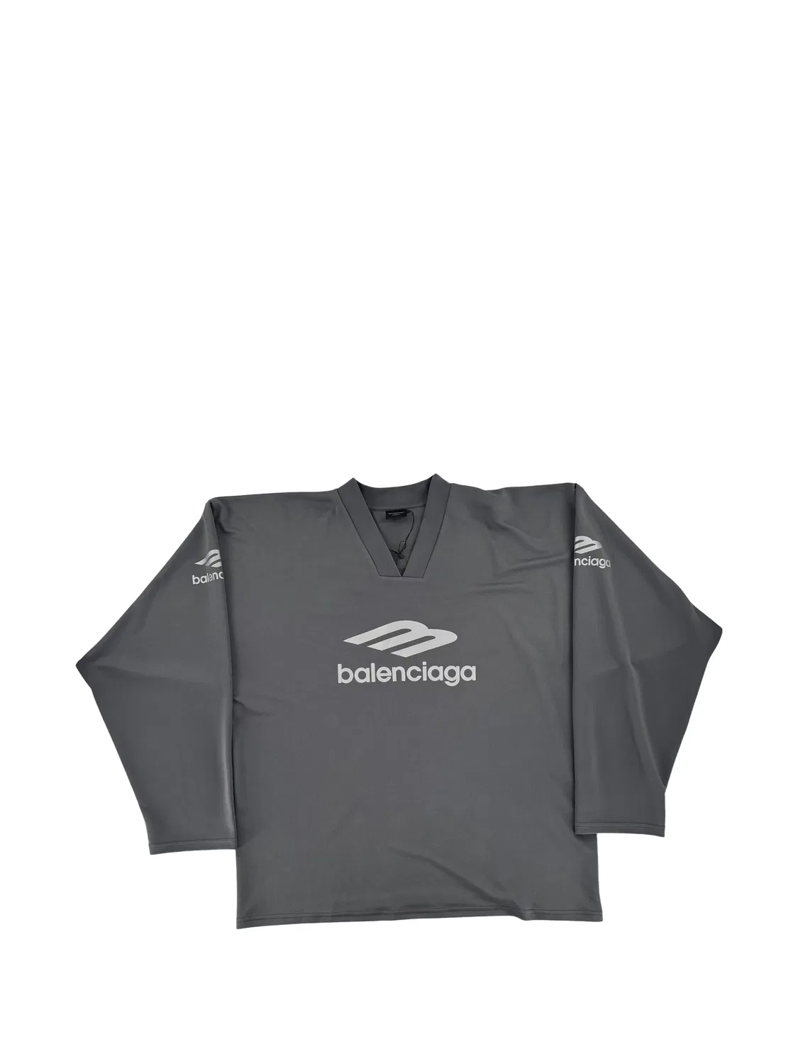 Футболка 3B Skiwear серого цвета Balenciaga, серый