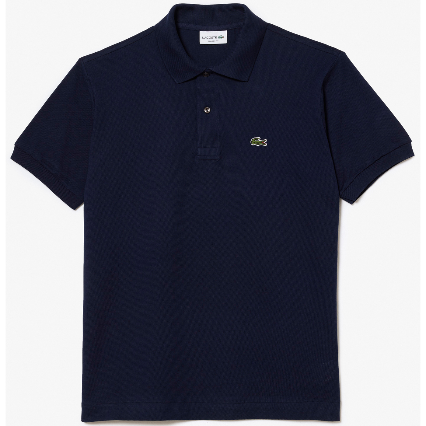 Поло Lacoste Classic Fit L.12.12, темно-синий