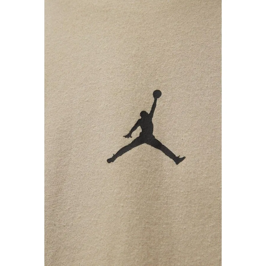 Футболка с коротким рукавом Dri-FIT Air Jordan Nike, Бежевый — фото 4