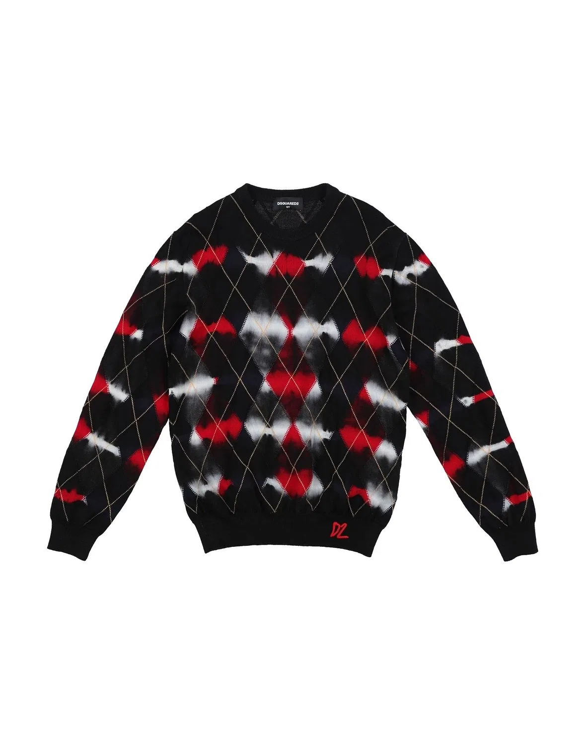 Детский свитер Wool Black Dsquared2, черный