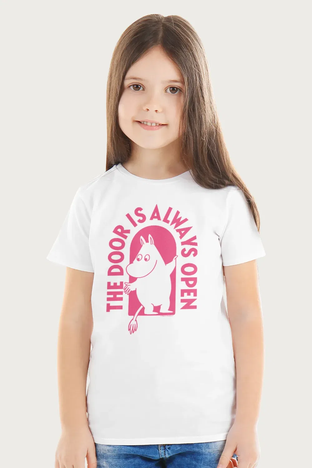 Футболка с принтом 80th Anniversary Troll Hand S Outstretched Moomin, White
