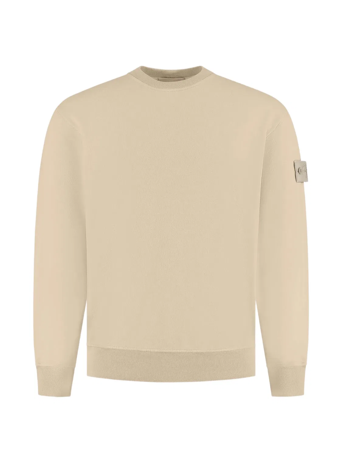 Свитер с нашивкой логотипа Stone Island, нейтральные