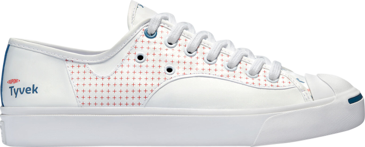 

Кроссовки Converse DuPont Tyvek x Jack Purcell Rally White Princess Blue, белый, Белый;красный, Кроссовки Converse DuPont Tyvek x Jack Purcell Rally White Princess Blue, белый