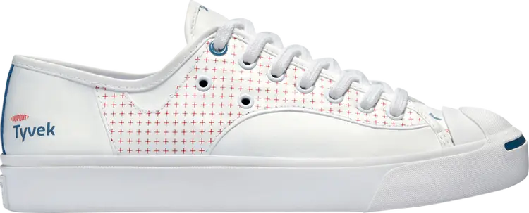 

Кроссовки Converse DuPont Tyvek x Jack Purcell Rally White Princess Blue, белый, Белый;красный, Кроссовки Converse DuPont Tyvek x Jack Purcell Rally White Princess Blue, белый