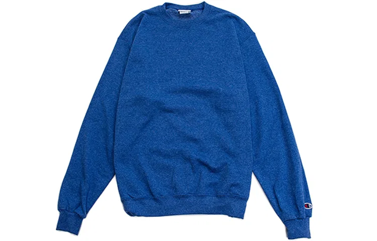 Детский свитшот с длинным рукавом Twist Blue Champion