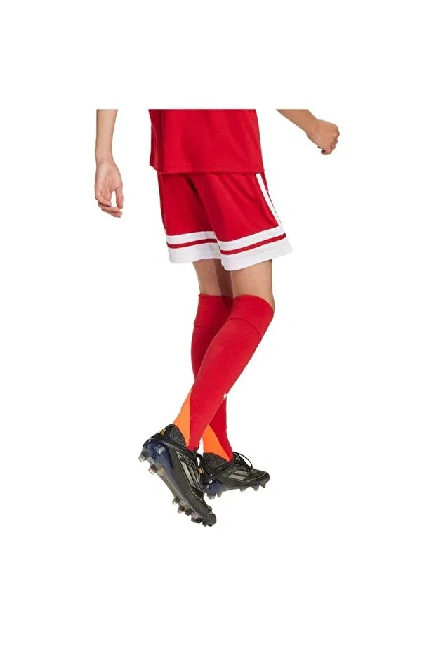 Детские шорты для девочек с принтом squa25 sho y jj2416 Adidas, Red-102278010 — фото 3