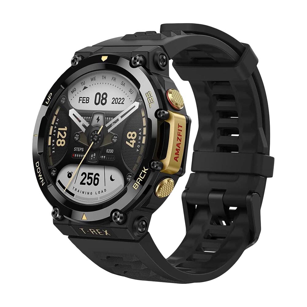 

Умные часы Amazfit T-Rex 2, черный/золотой