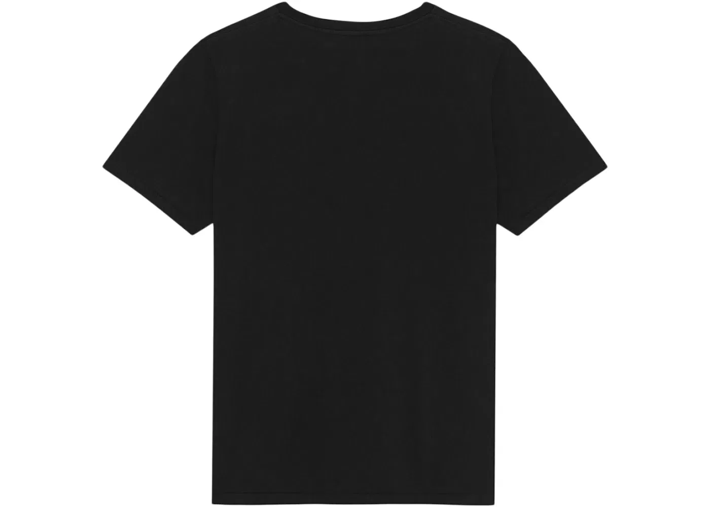 Мужская футболка с принтом Logo Rive Gauche Saint Laurent, Black/White — фото 2
