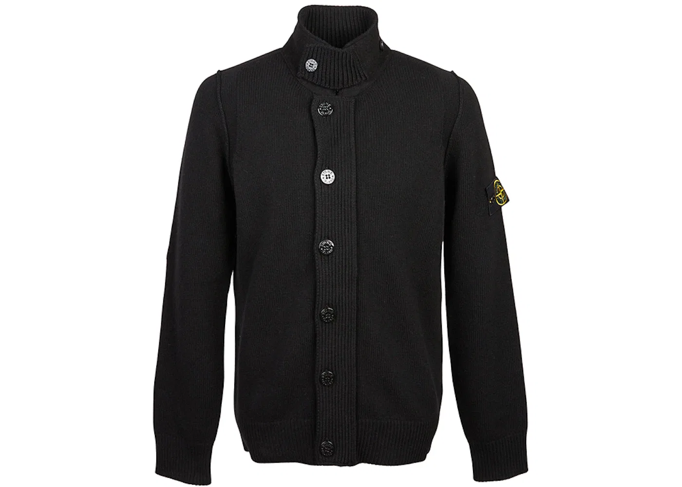 Мужской кардиган с застежкой-молнией Stone Island, Black