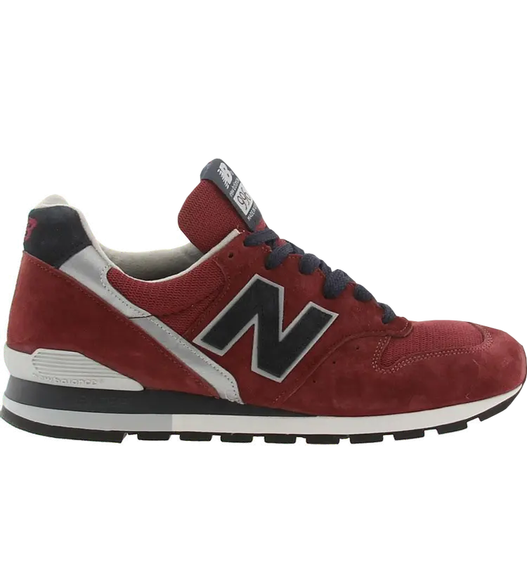 Кроссовки New Balance 996 Made In USA, красный — фото 2