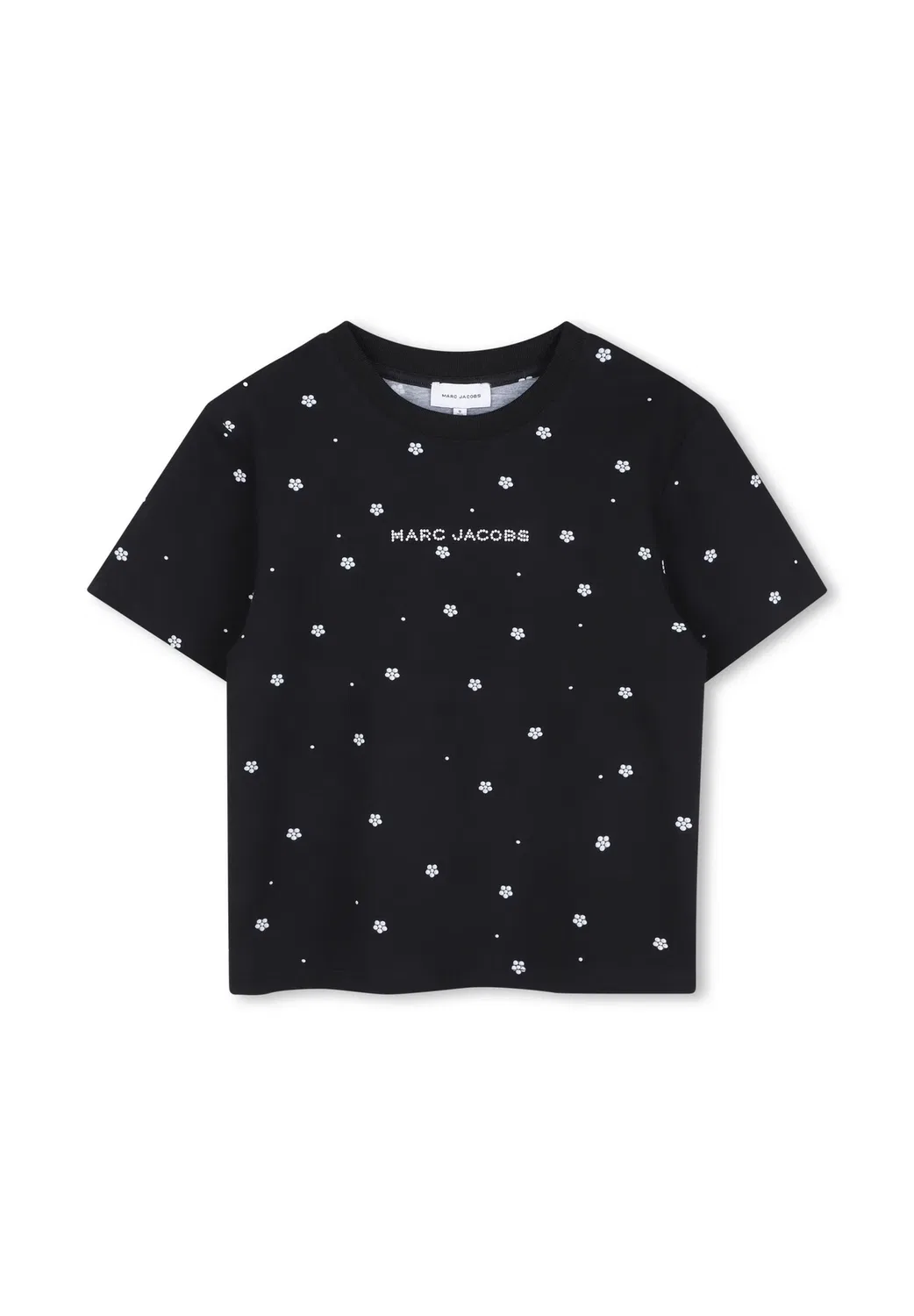 Футболка с короткими рукавами - футболка с принтом Marc Jacobs Kids, Black
