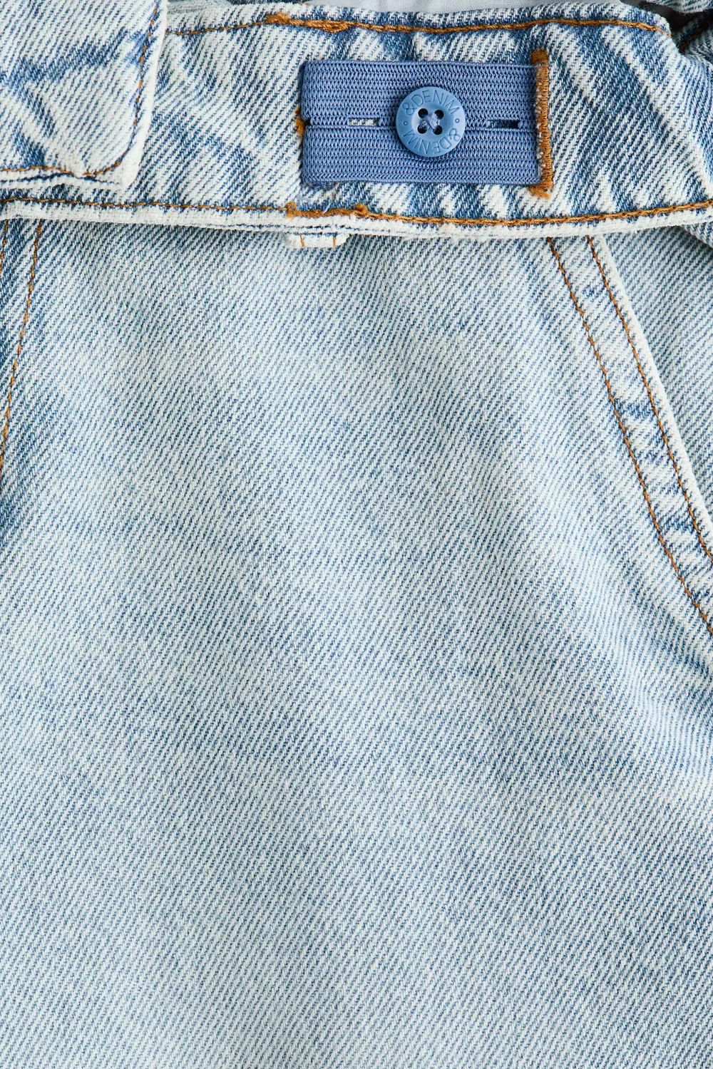 Свободные джинсы-карго H&M, Helles Denimblau — фото 3