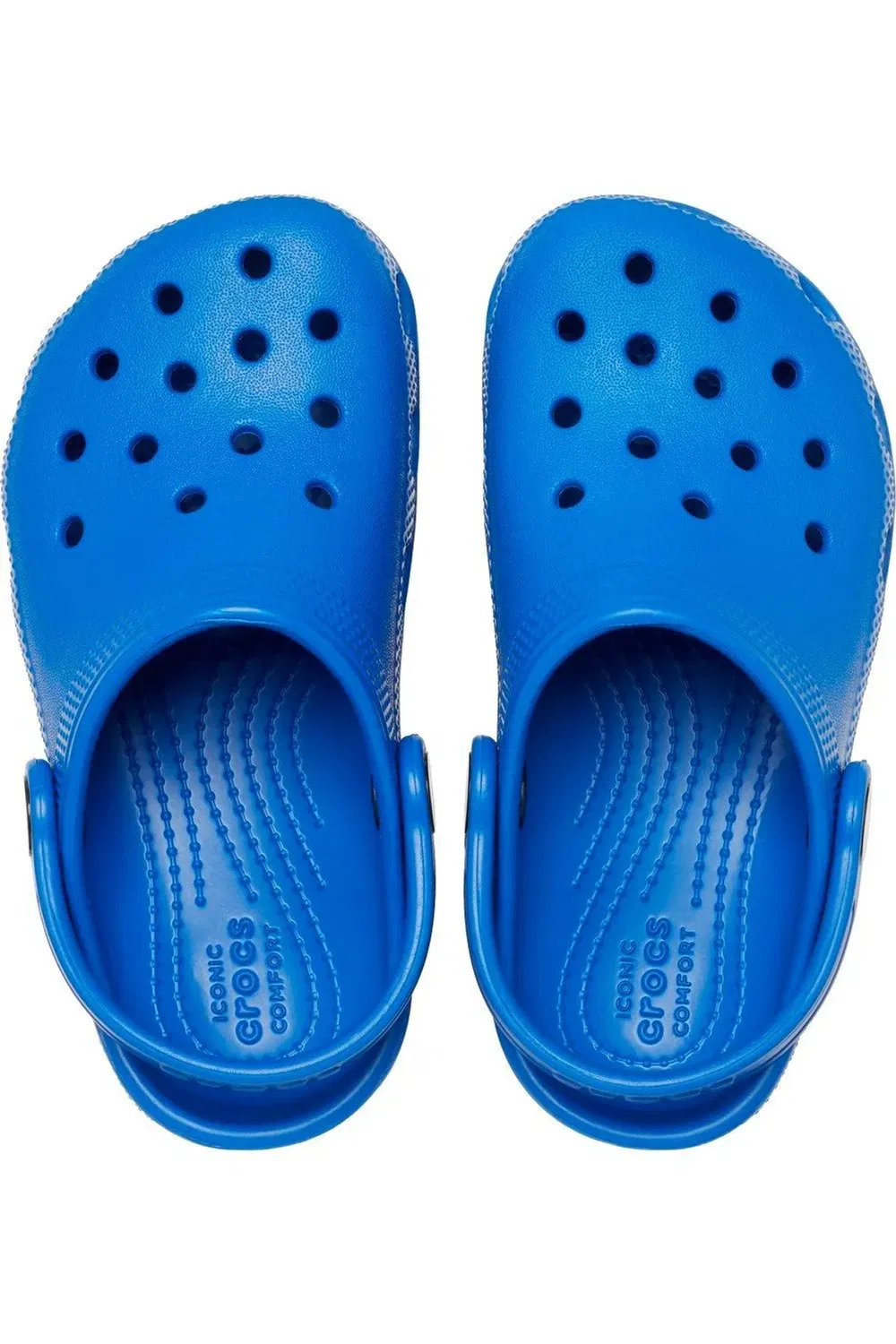 Детские классические сабо с ремешком Crocs, Blue — фото 4