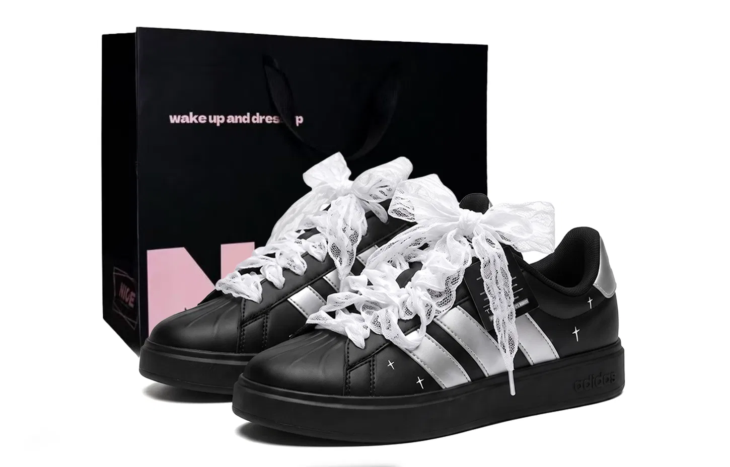 Детские кроссовки для скейтбординга Street Talk Adidas, черный