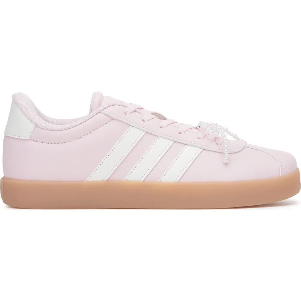 Детские кроссовки VL Court 3.0 Adidas, Light/Pastel Pink — фото 2