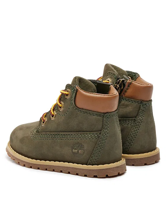 Ботинки Pkey Pine 6In Boot Timberland, зеленый — фото 3